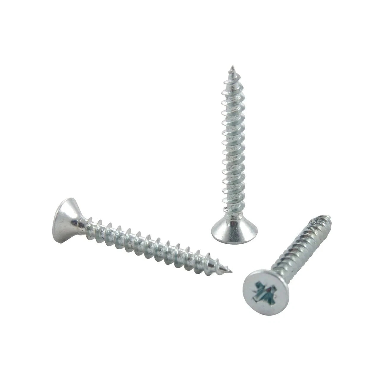 30mm 8-gauge Zinc Plated Particleboard Screw - Pack of 1000